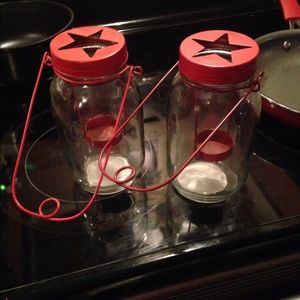 Primitive candle holder